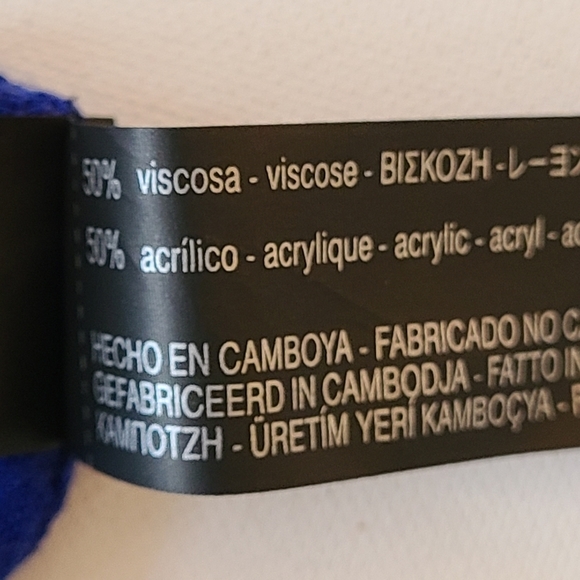 Zara Knit Blue Pull-on Long Sleeved Sweater - Picture 4 of 7